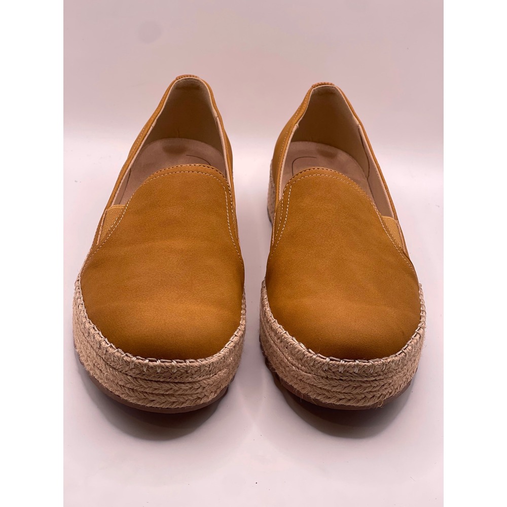 Journee Collection Catalina Tan Espadrille Platform Loafers Shoes Womens 10 M